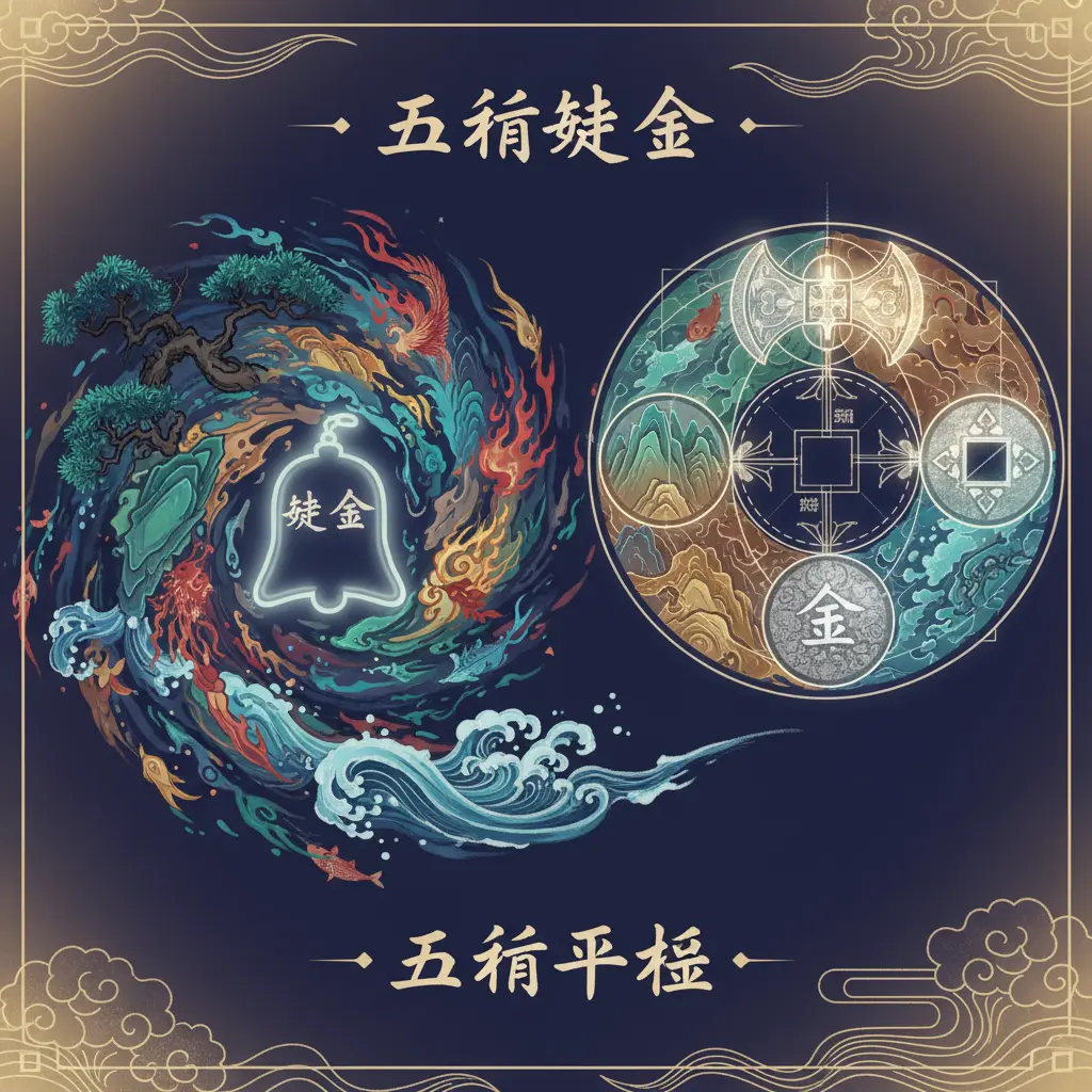 五行平衡 - 五行缺金