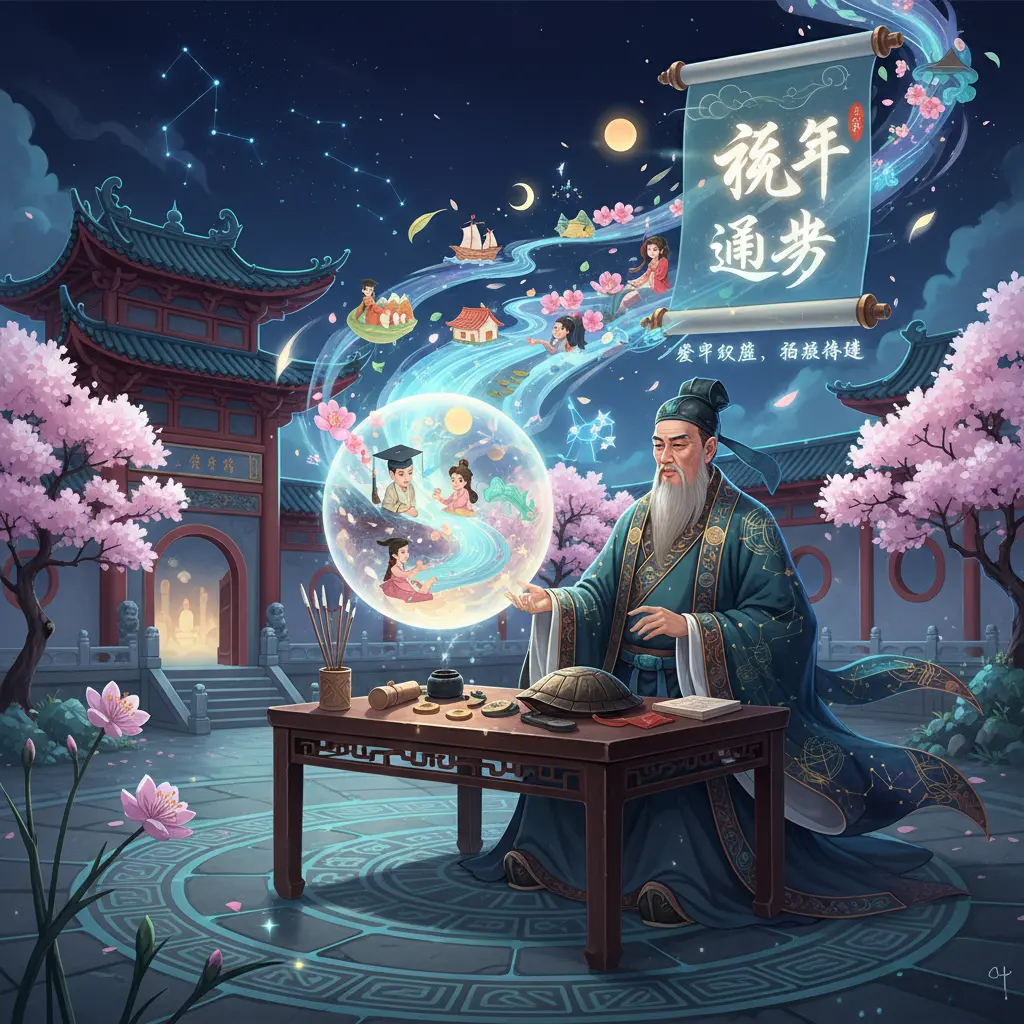 算命師傅 - 流年