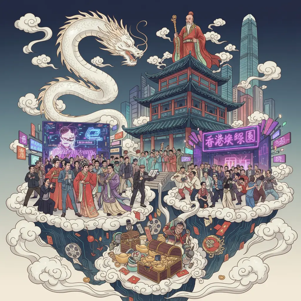 白龍王 - 香港娛樂圈