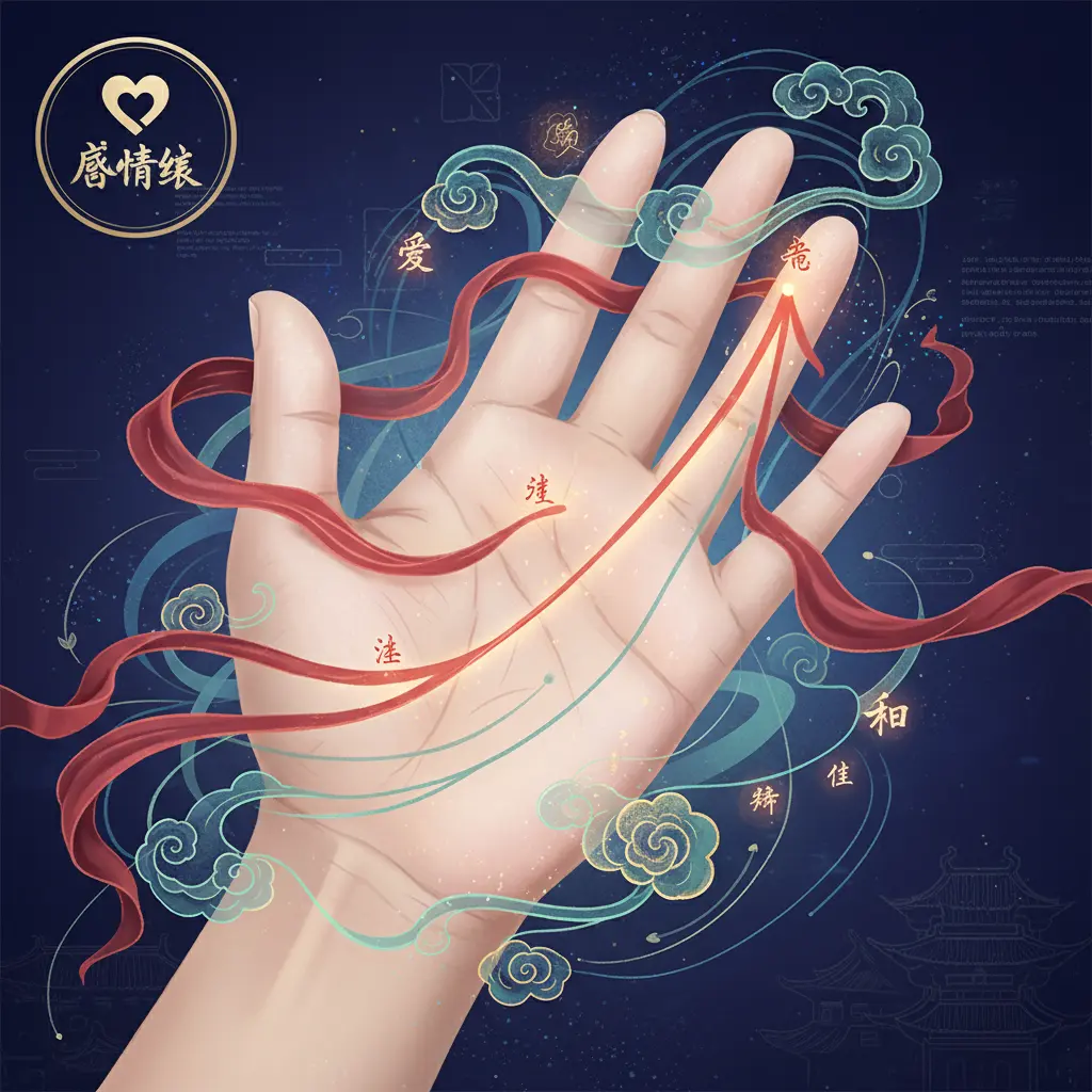 手相學 - 感情線