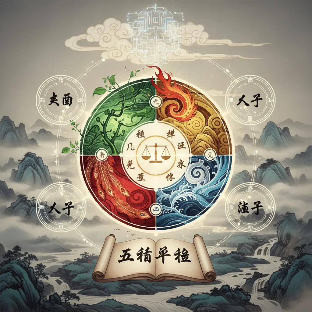 五行平衡 - 八字命理