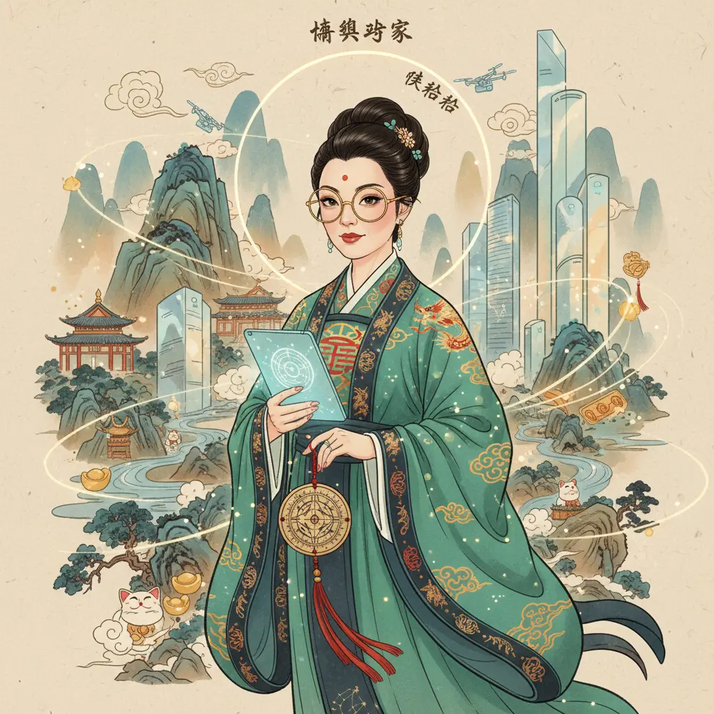 麥玲玲 - 堪舆学家