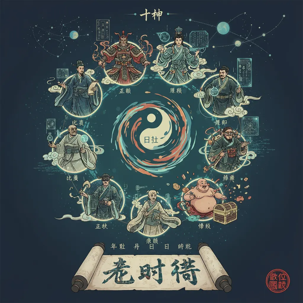 生辰八字 - 十神