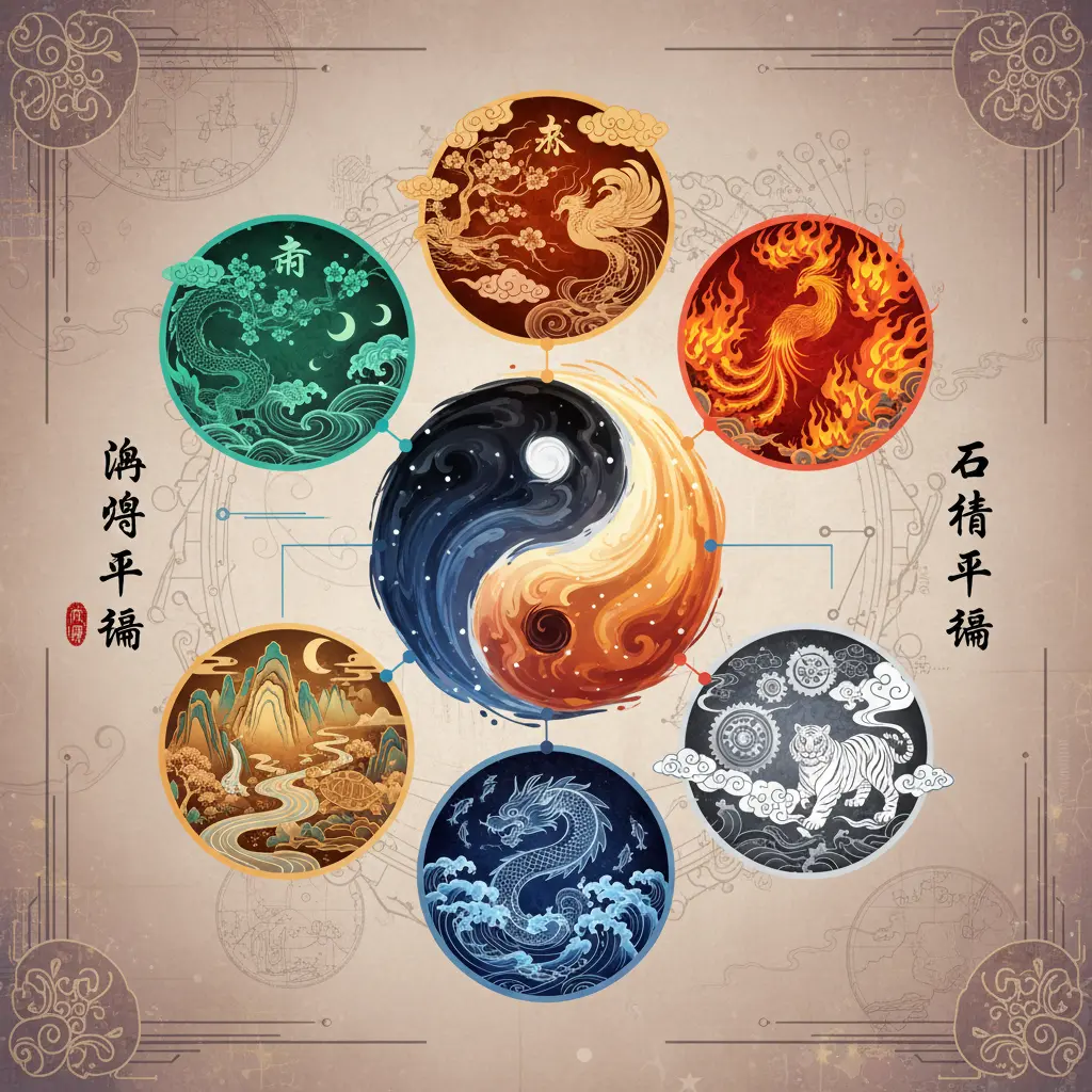五行平衡 - 陰陽平衡