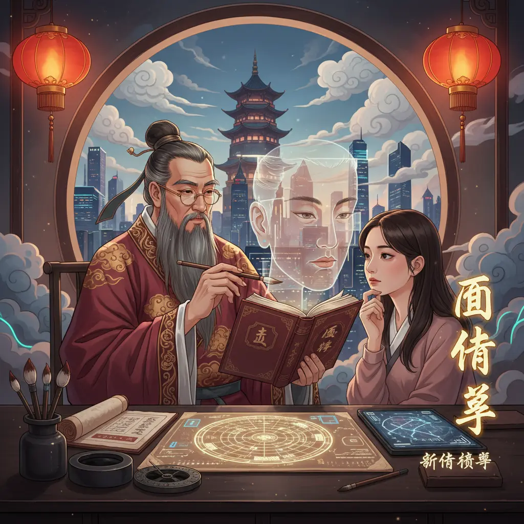 算命師傅 - 面相學