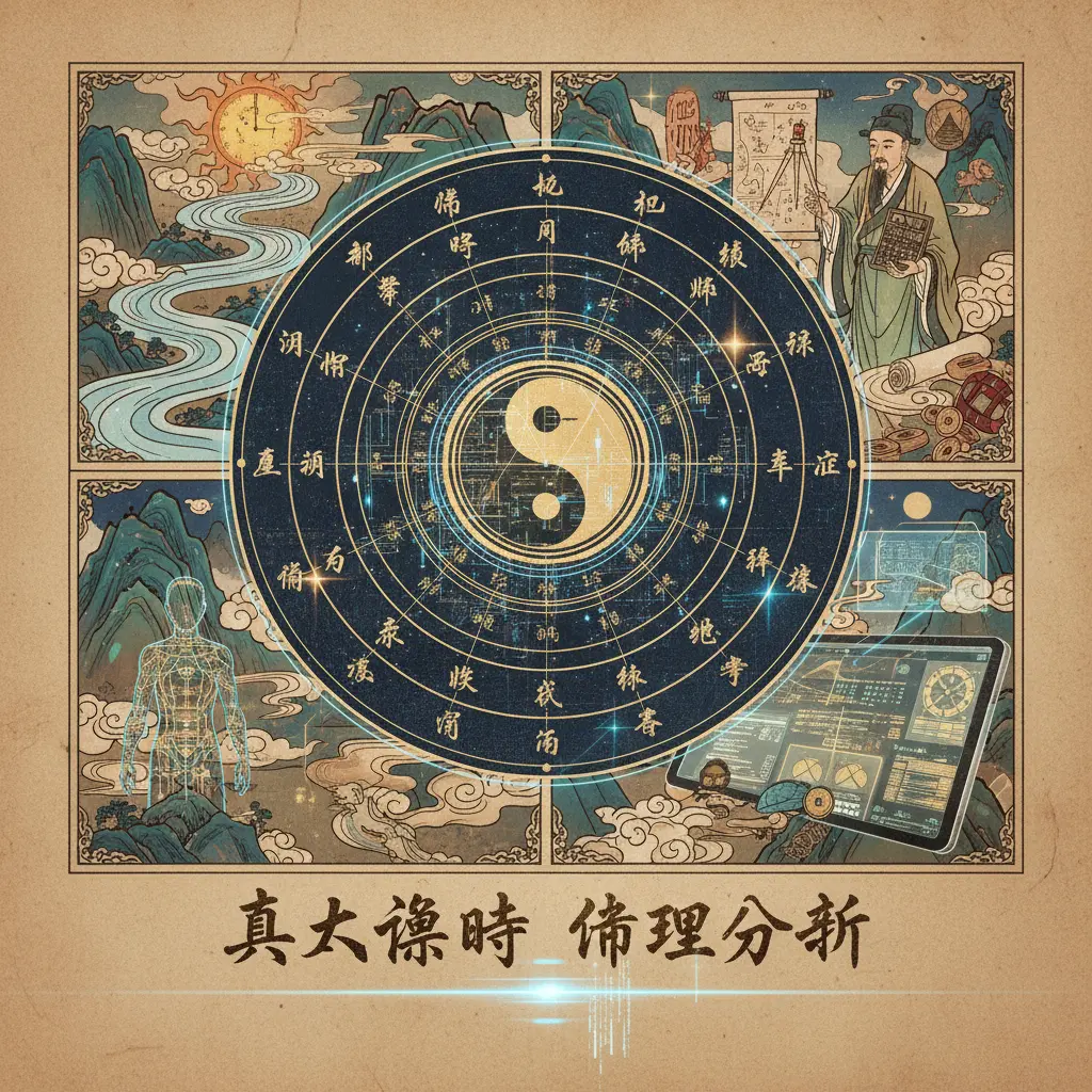 命理分析 - 真太陽時