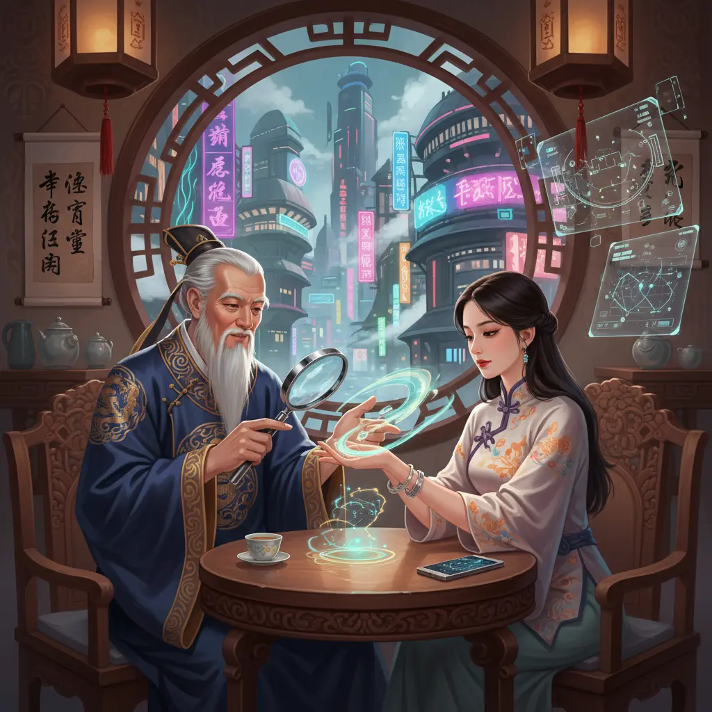 算命師傅 - 手相學