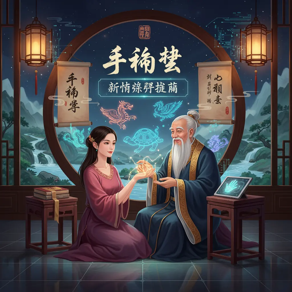 算命師傅推薦 - 手相學