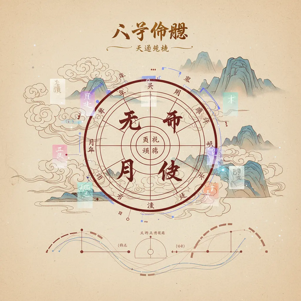 八字 - 八字命盤