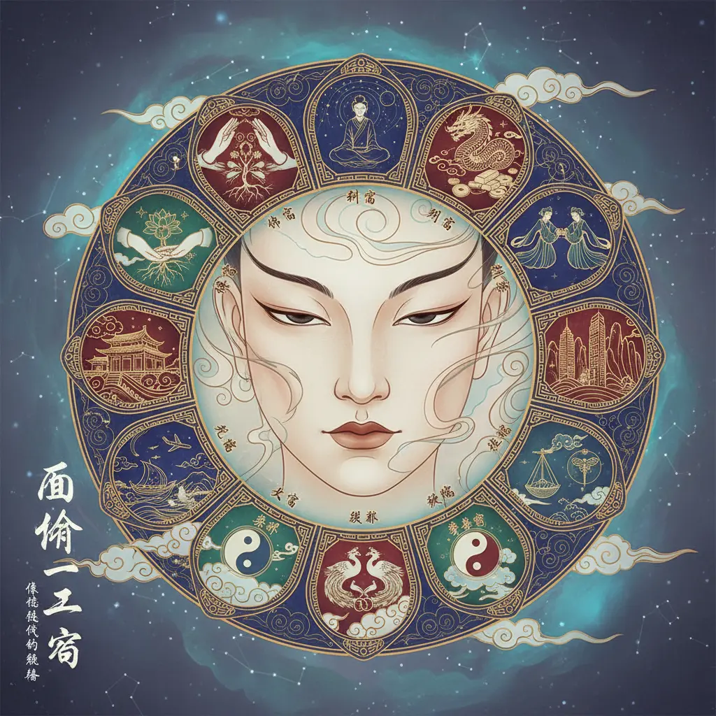 面相學 - 十二宮