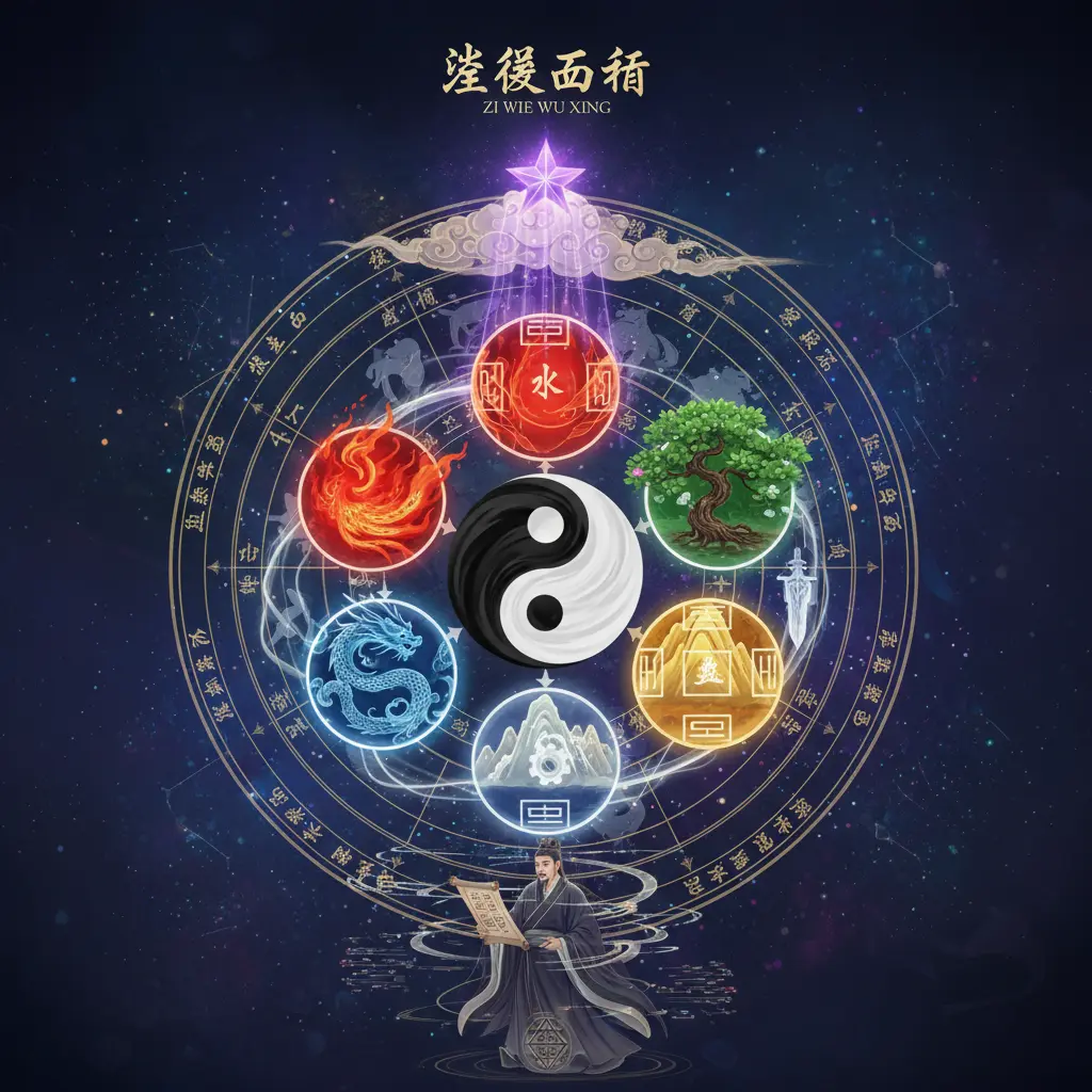 紫微鬥數 - 五行
